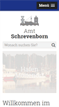 Mobile Screenshot of amt-schrevenborn.de